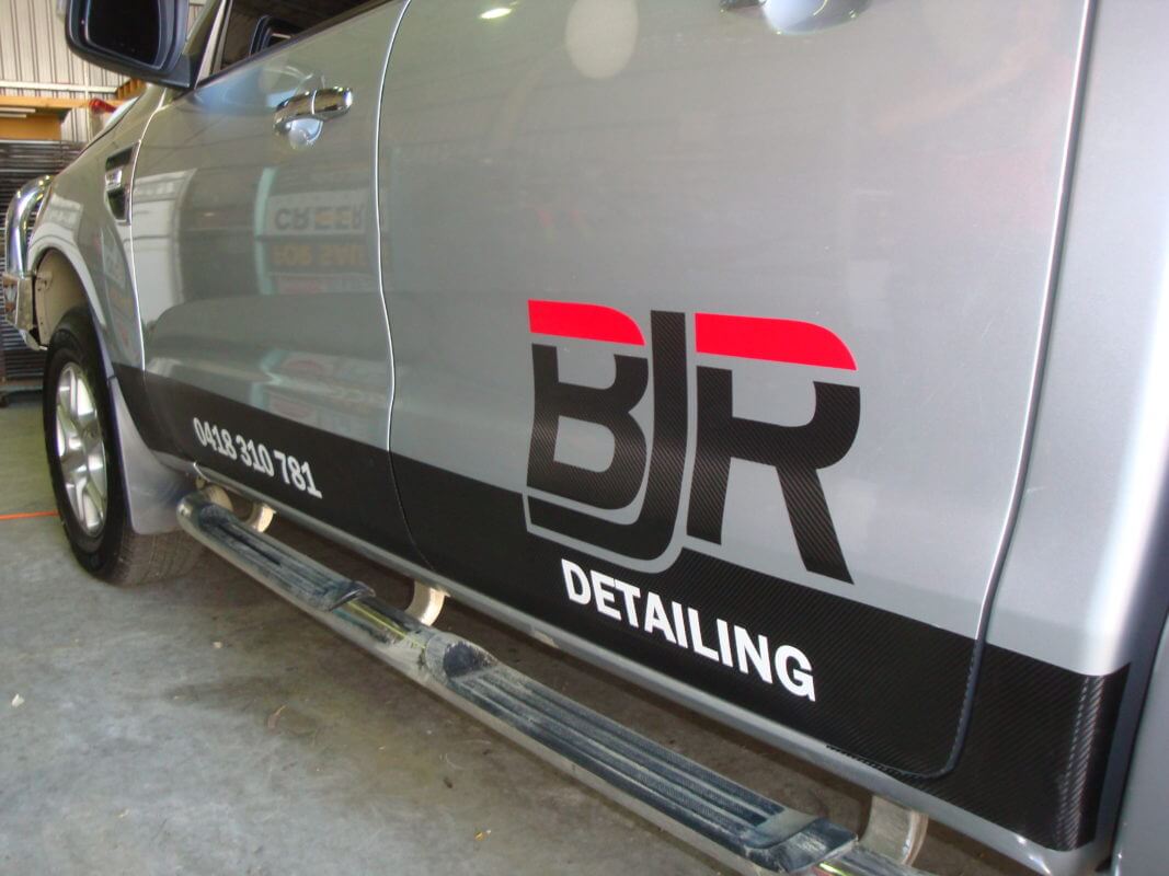 2 Colour Vinyl Cut