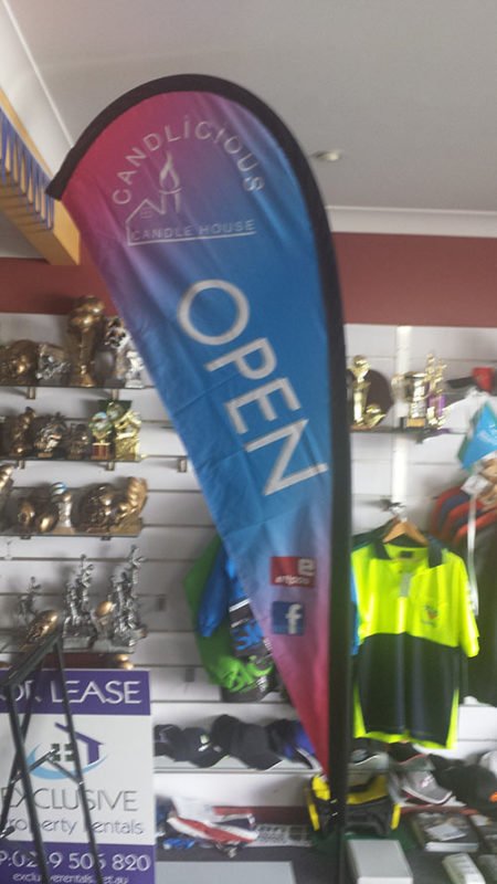 Market Stall Holder Flag