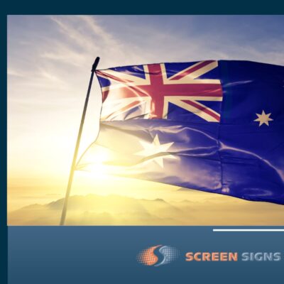 Flying the Australian National Flag | Screen Signs