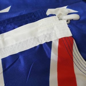 Australian Flag Shiny Knitt Poly
