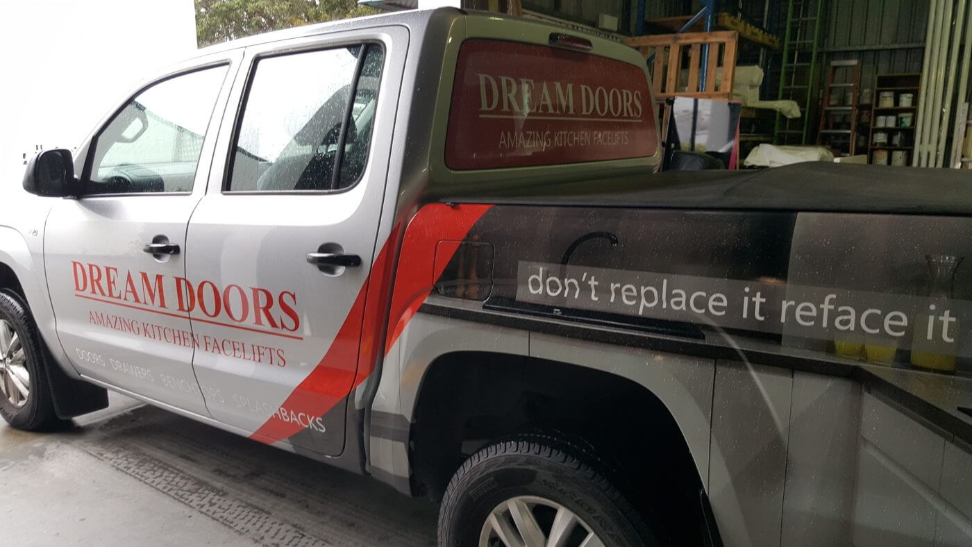 Partial Vehicle Wrap