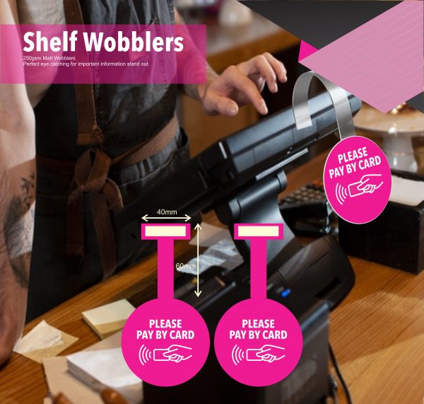 shelf wobblers